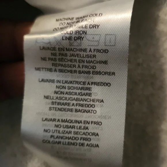 Lysse Active Bamboo Blend Grey Open Front Cardigan sz.S/M - Picture 6 of 7